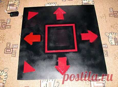 Танцевальный коврик с USB интерфейсом (USB DANCE PAD)