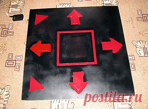 Танцевальный коврик с USB интерфейсом (USB DANCE PAD)