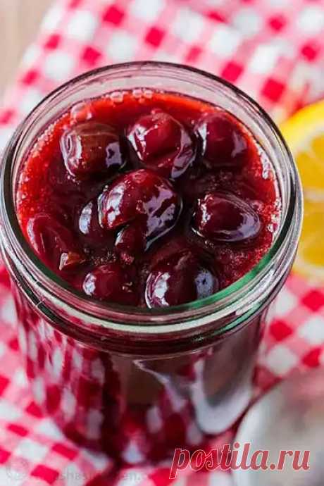 Вишневый соус: продукты, приготовление