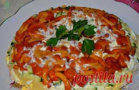 ВКУСНЫЙ САЛАТ НА НОВЫЙ ГОД 2017 "Фантазия"