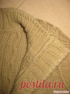 Очень подробный МК по вязанию планок, горловин. Получается аккуратно и красиво как с лицевой стороны так и с изнаночной. Вот жилет, который я вязала по данному МК: Закрытие петель.