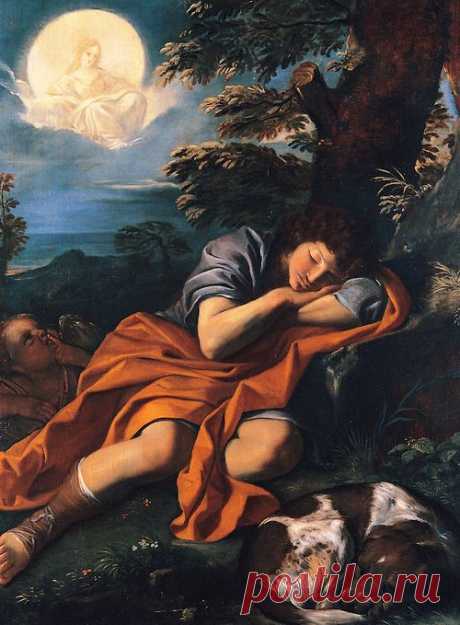 Pier Francesco Mola. Diana and Endymion, 1660.