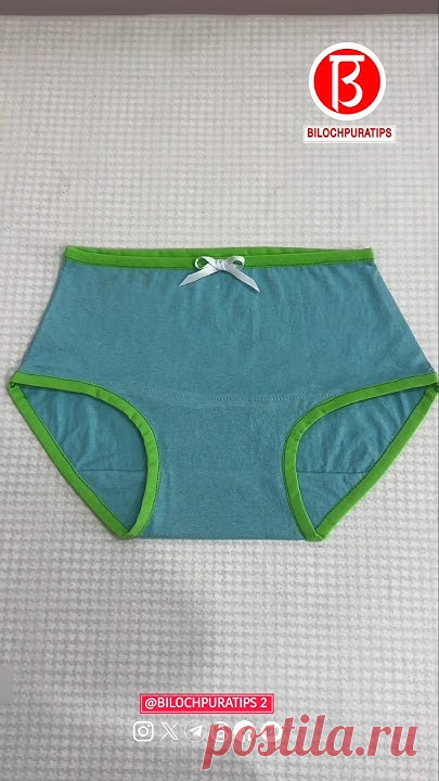 Sisters who can't draw pictures can do this to make underwear