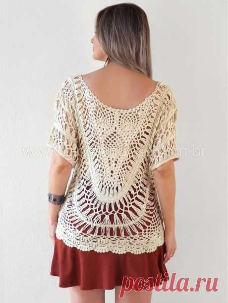 blusas de crochê com grampo - Hledat Googlem