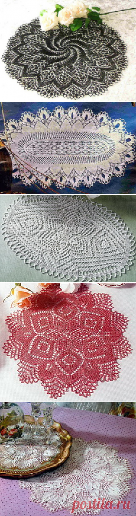 ВЯЗАНИЕ.САЛФЕТКИ И СКАТЕРТИ