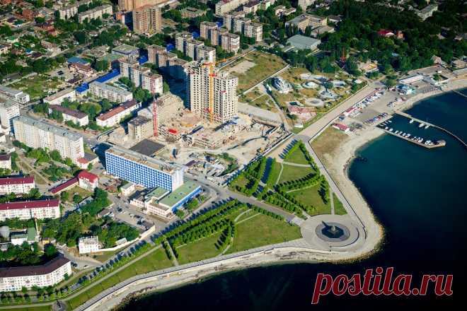 Новороссийск с высоты птичьего полета - Наука и жизнь