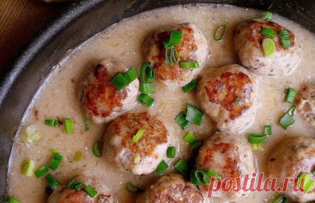 Мясные фрикадельки коттлубар. Рецепт из Швеции