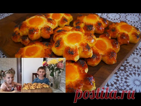 Булочки с повидлом. МЯГКИЕ как ПУХ. УДИВИТЕЛЬНО ПРОСТОЙ РЕЦЕПТ