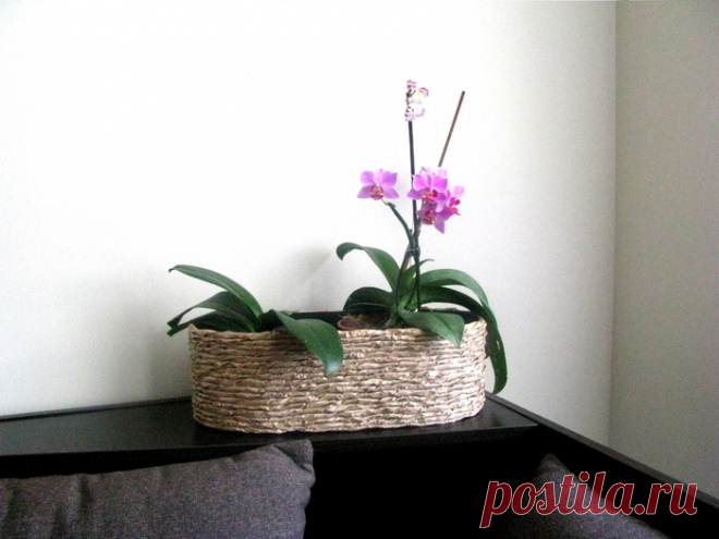 Декорирование цветочных горшков