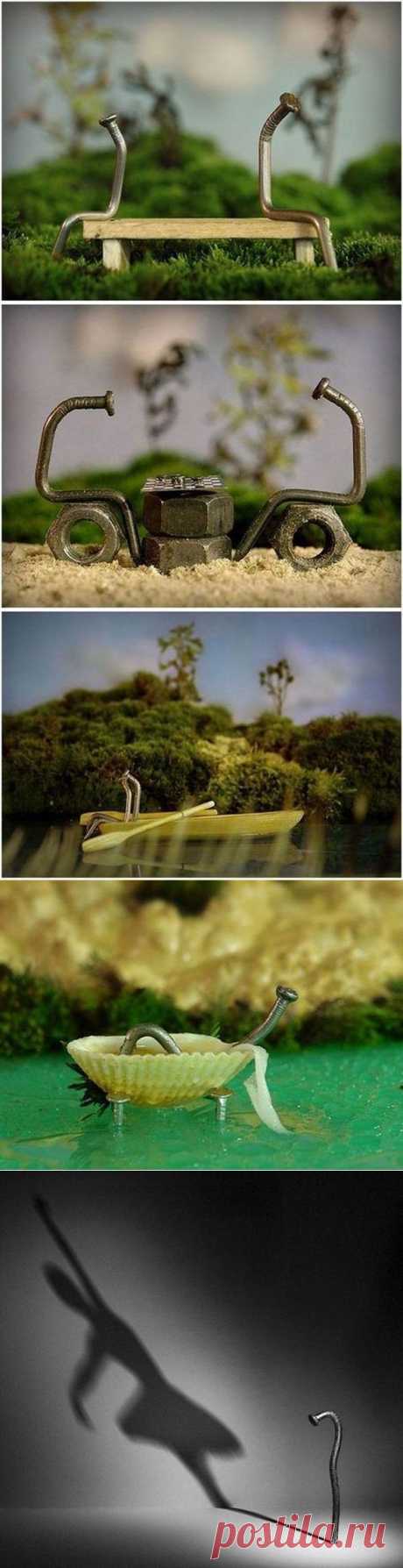 Жизнь гвоздей в фотографиях