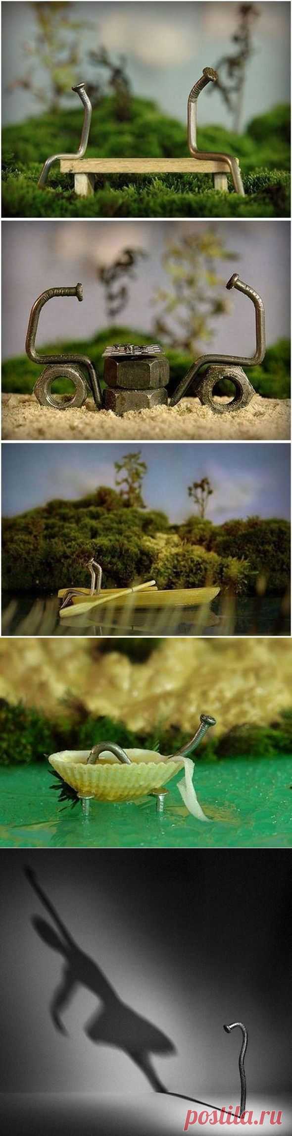 Жизнь гвоздей в фотографиях