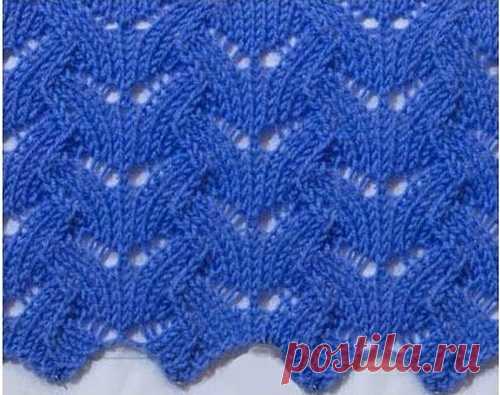 Очень красивые, интересные ажурные узоры спицами 







