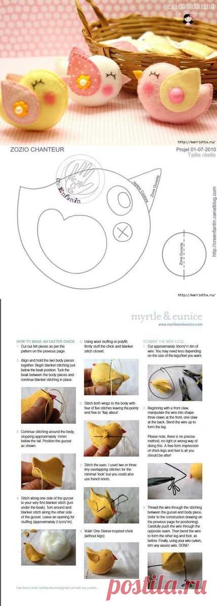 Тильда-птички / Мир игрушки / Тильда. Мастер классы, выкройки.