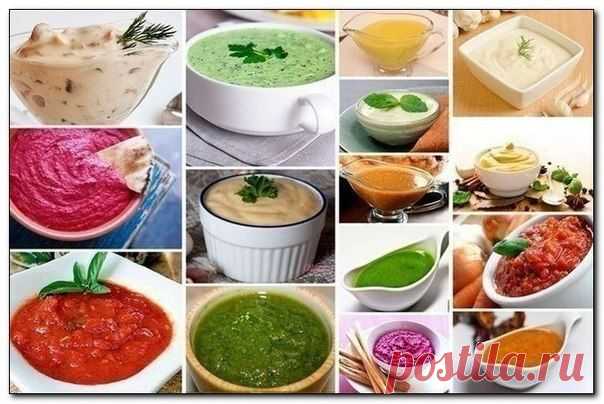 Такие разные и вкусные соусы! (10 вариантов разных соусов) | Домохозяйки