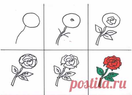 Рисунок зимы карандашом