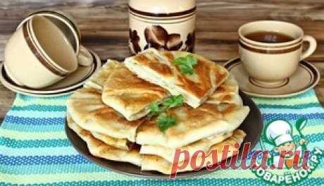 Плацинды с картошкой - кулинарный рецепт