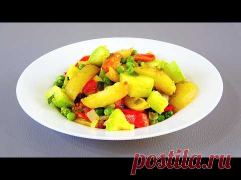 Это так вкусно, что и мяса не надо! Рагу из молодых овощей - YouTube