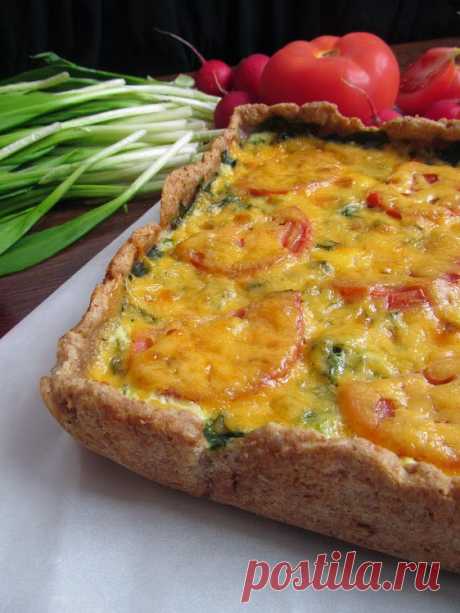 Постигая искусство кулинарии... : Пирог с черемшой