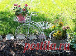 Необычные идеи для старых вещей на даче