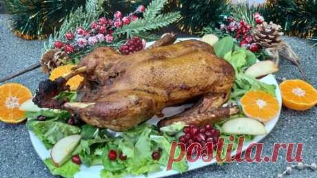 🎄Утка с яблоками в духовке самый простой и вкусный рецепт утки на праздничный стол 2022 | Мамина Кухня у Алины | Дзен