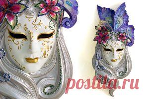 Венецианская маска своими руками - Своими руками - Игры для детей - Игровая.ру
