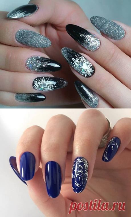 Зимняя история на твоих руках – только красивый маникюр