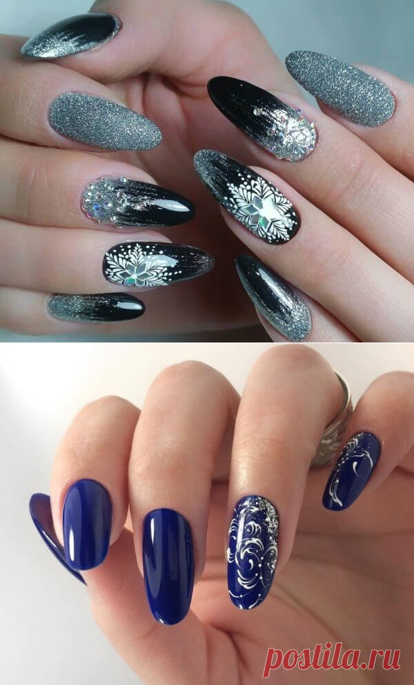 Зимняя история на твоих руках – только красивый маникюр