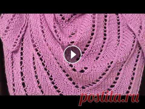 Шарф-бактус «Ажур», спицами//мастер класс//свяжет даже начинающая рукодельница, очень просто и легко Шарф-бактус «Ажур», спицами//мастер класс//свяжет даже начинающая рукодельница, очень просто и легко...