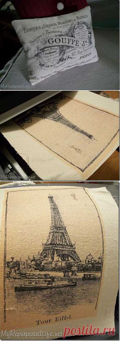 Printing on fabric