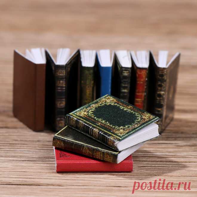 Миниатюрная модель книжки в масштабе 1/12, 3 шт., мини-мебель, принадлежности для кукольного домика, аксессуары для кукол, игрушки для игрового домика - купить по выгодной цене | AliExpress
