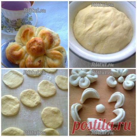 Для приготовления булочек-цветочков из... / Еда и напитки / Desserts / Pinme.ru / Ирада