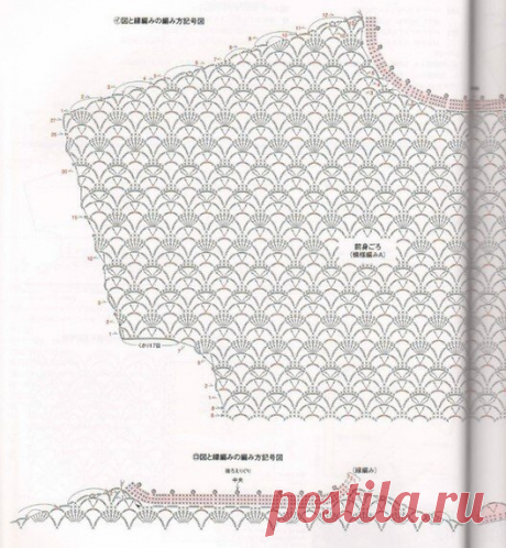Актуальные модели от японских дизайнеров со схемами - настоящее искусство вязания крючком! | Вязалки Веселого Хомяка | Дзен