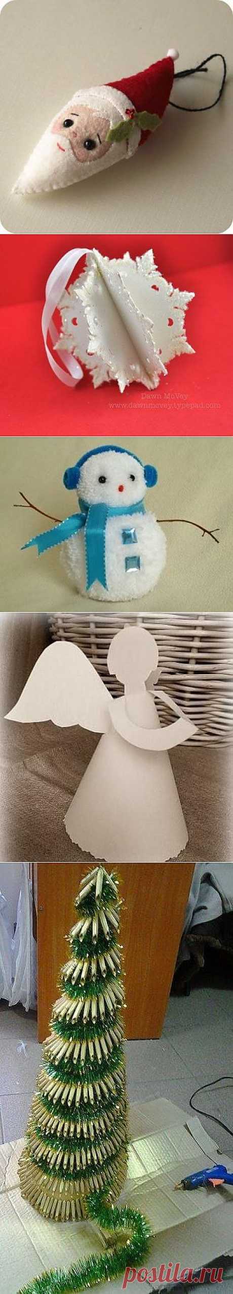 Масса новогодних идей для вдохновения и творчества.