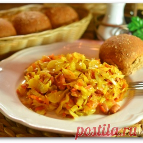 Тушеная капуста