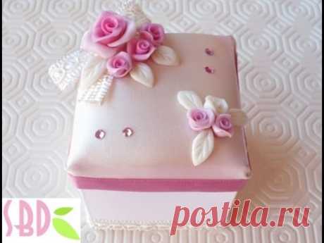 Tutorial: Decorare una scatolina di carta - Decoration of a paper box
