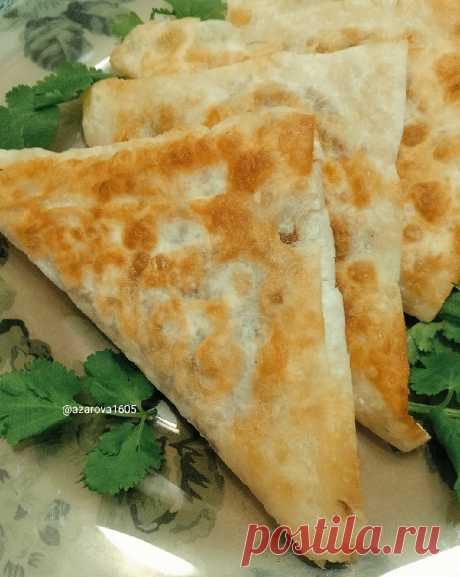 Лаваш армянский с грибами, сыром и зеленью - рецепт автора @azarova1605