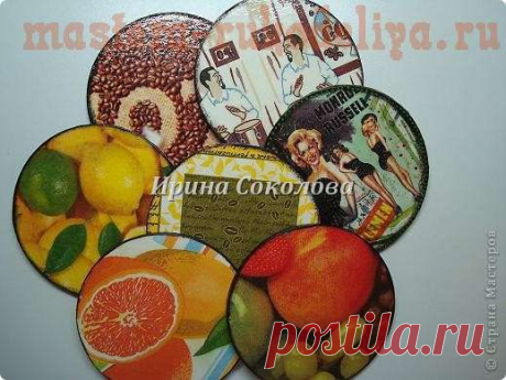 Подставки под чашки из CD-дисков | Золотые Руки