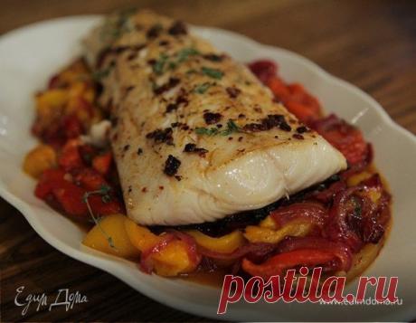 Треска со сладким перцем и паприкой — Пошаговый рецепт приготовления с фото 2025 | Простые и вкусные рецепты в домашних условиях EdimDoma.ru