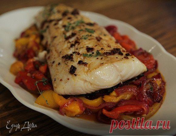 Треска со сладким перцем и паприкой — Пошаговый рецепт приготовления с фото 2025 | Простые и вкусные рецепты в домашних условиях EdimDoma.ru