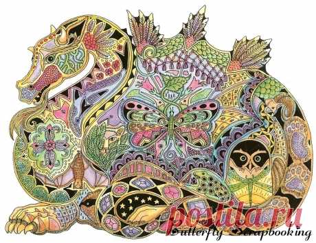 Dragon Animal espíritu se aferran desmontado Sello De Goma Tierra Arte Sue Coccia Nuevo | eBay