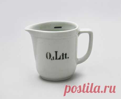 Shopping Place for Friends of Old Antique Dishware - Dishwareheaven.com Arabia milk jug / measuring pot / decimation. 0.1 liters.