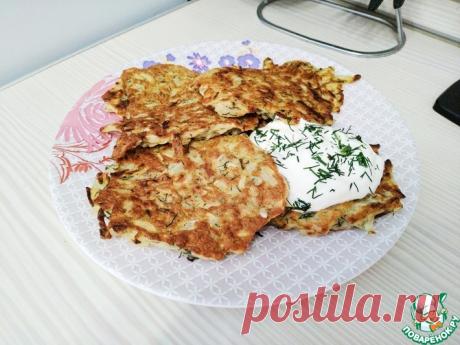 Самые простые капустные оладьи Кулинарный рецепт