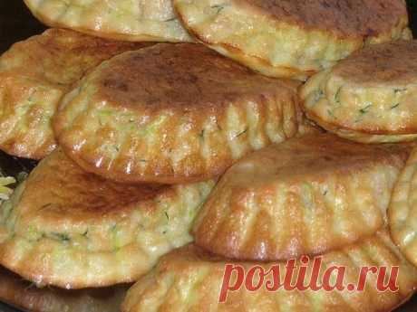 Кабачковые кексы с беконом и зеленью!