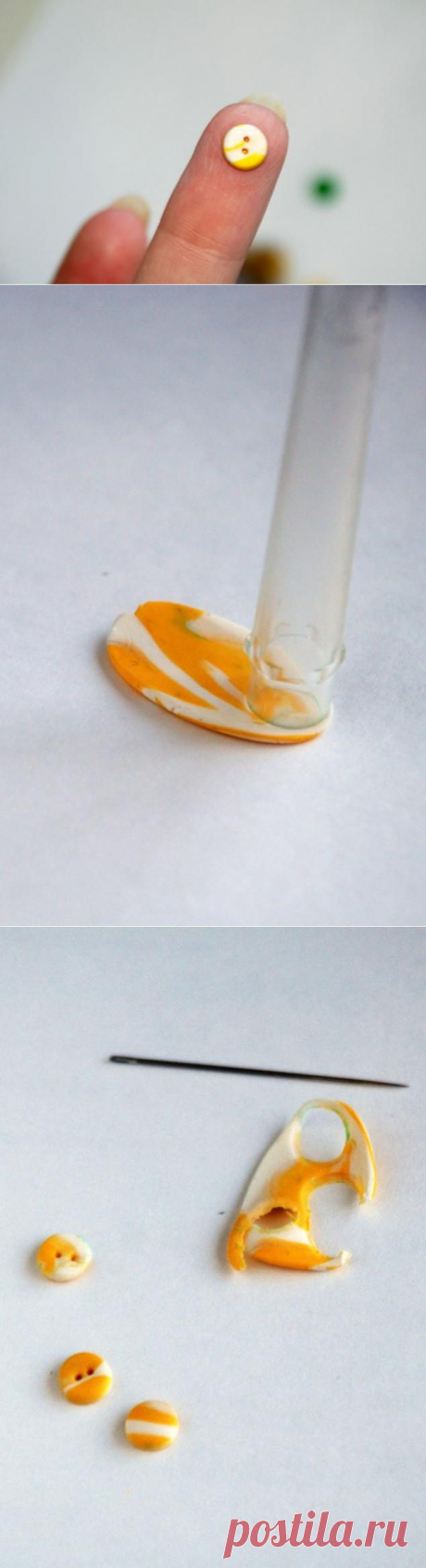 МК маленькие пуговки для кукол своими руками - Ярмарка Мастеров - ручная работа, handmade