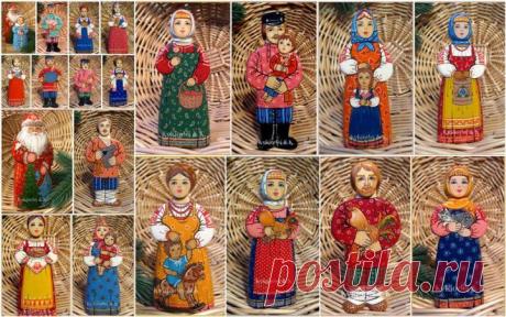 (+1) тема - Авторские деревянные расписные куклы Татьяна Любомировна | Искусство