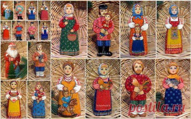 (+1) тема - Авторские деревянные расписные куклы Татьяна Любомировна | Искусство
