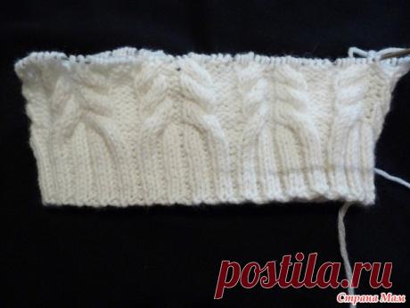 Шапочка и варежки "Белоснежные узоры" - Вяжем вместе он-лайн - Страна Мам