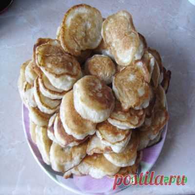 Оладьи без яиц и молока : Вегетарианская и постная кухня