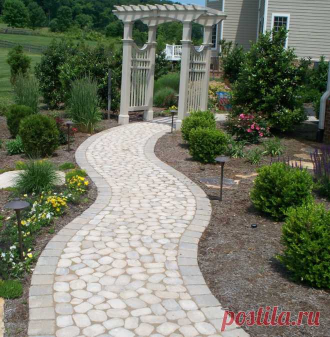 Садовые дорожки фото
