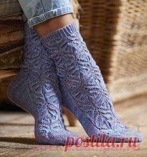 Ажурные носки «Teasel» | ВЯЗАНЫЕ НОСКИ